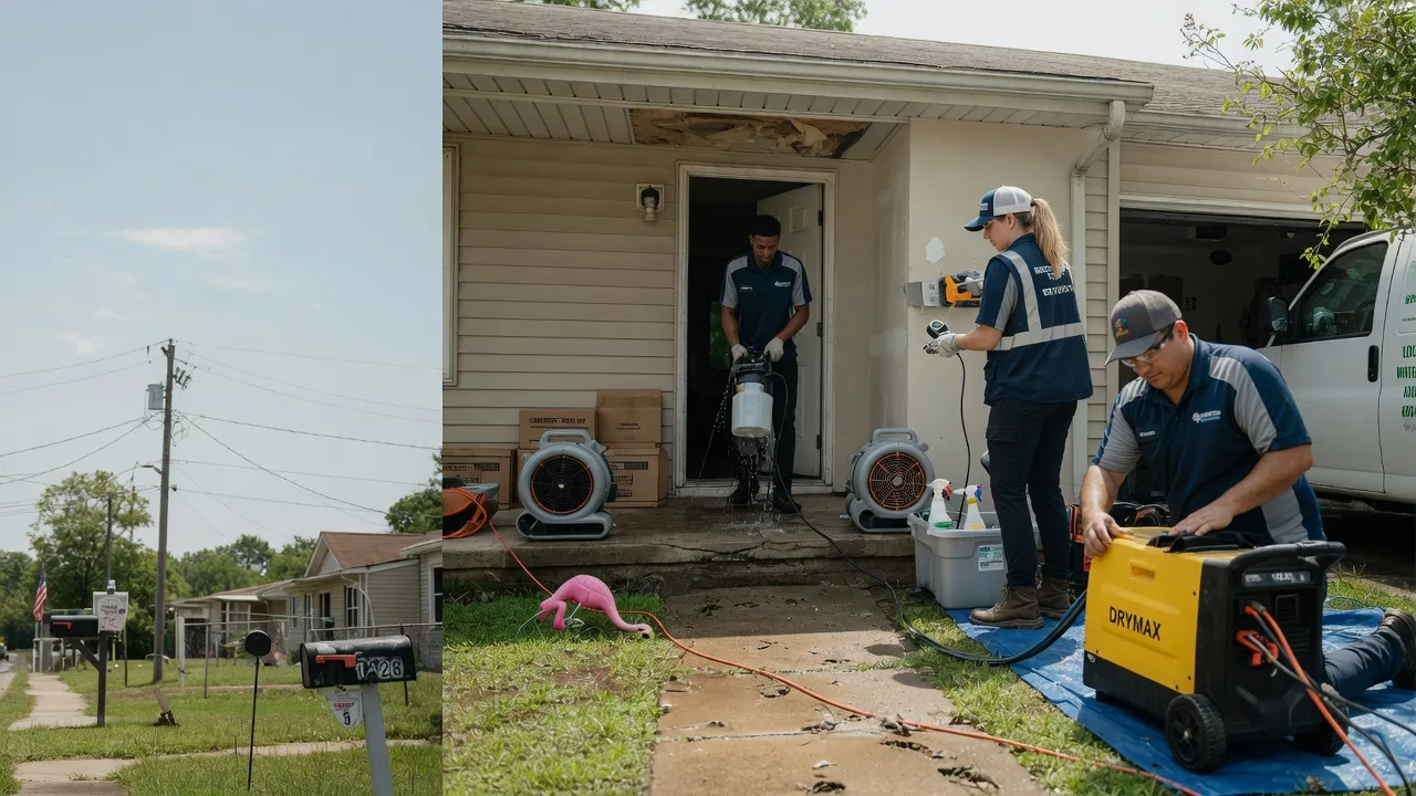 Storm Damage Water Removal in Mayetta, KS near me